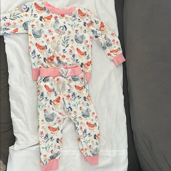 Floral Print Kids One Piece - Picture 1 of 4